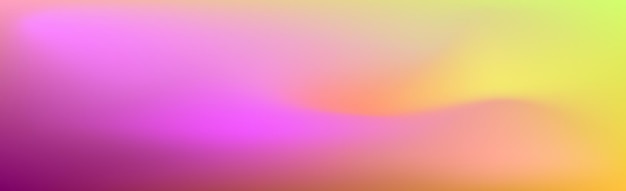 Blurred large panoramic summer background multicolored gradient - illustration