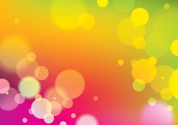 blurred lights background. bokeh effect texture. beautiful vector abstract illustration. holidays magic festive shiny theme.