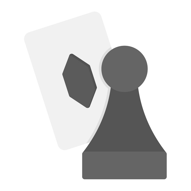 board game icon vector image can be used for game design