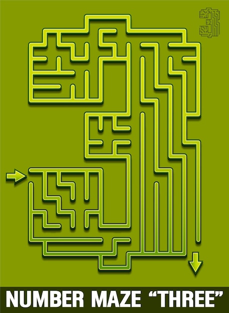 Boardgame maze template with numbers number maze game template for kids