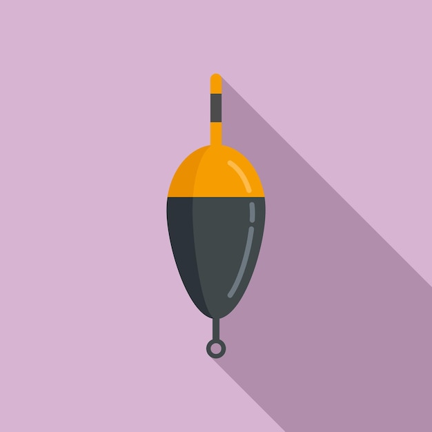 bobber bait icon flat illustration of bobber bait vector icon for web design