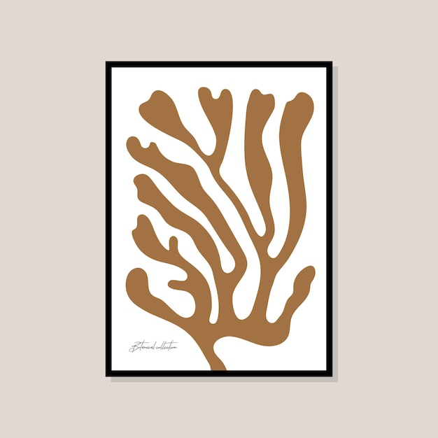 Bohemian minimalistic art print poster for your wall art collection and interior design decoration
