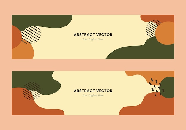 Boho Abstract Vector