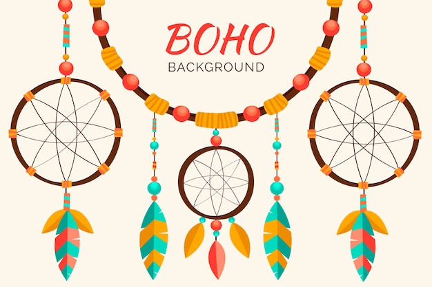 Boho baggrund