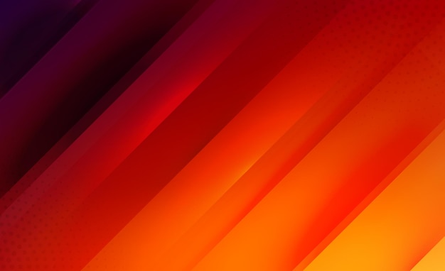 Bold Red and Orange Vector Gradient Background