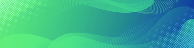 Bold waves with gradient colors for headers