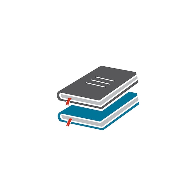 Book Logo Template vector Illustration