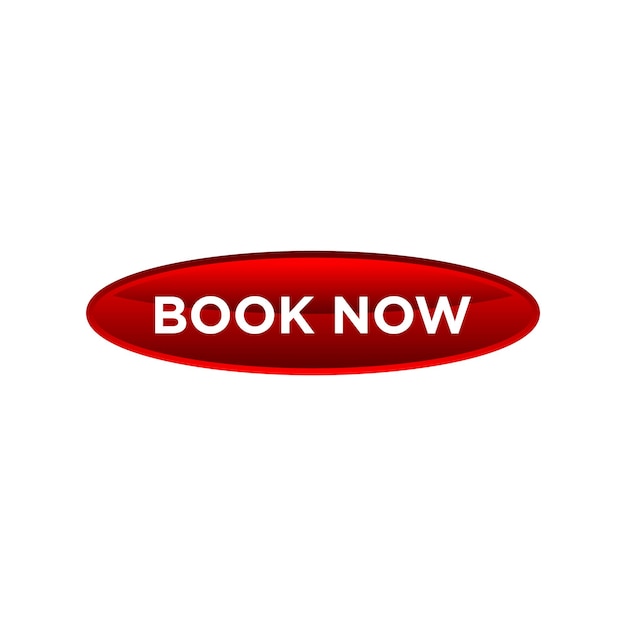 Book now button website vector template