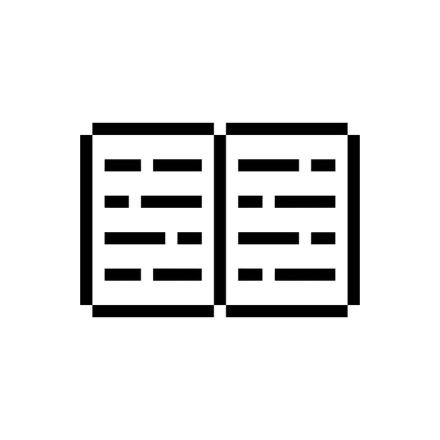 book pixel art for your needs
