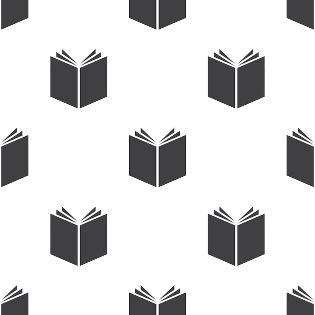 Book, vector seamless pattern, Editable can be used for web page backgrounds, pattern fills