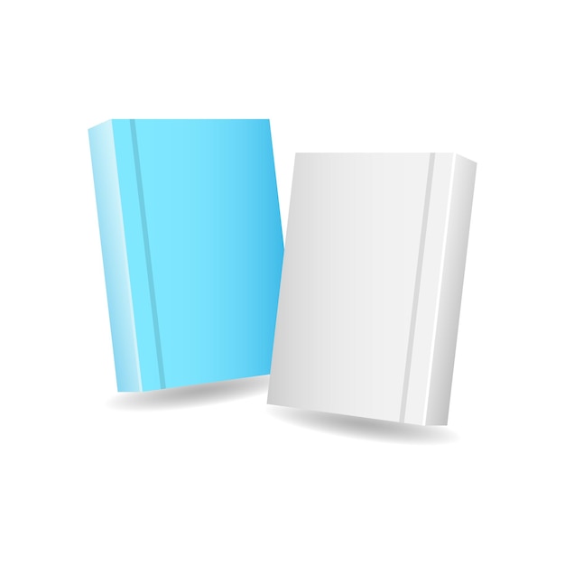 book with educational concept with plain cover
