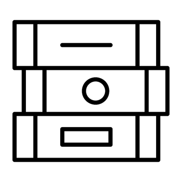 Books Vector Illustration Style