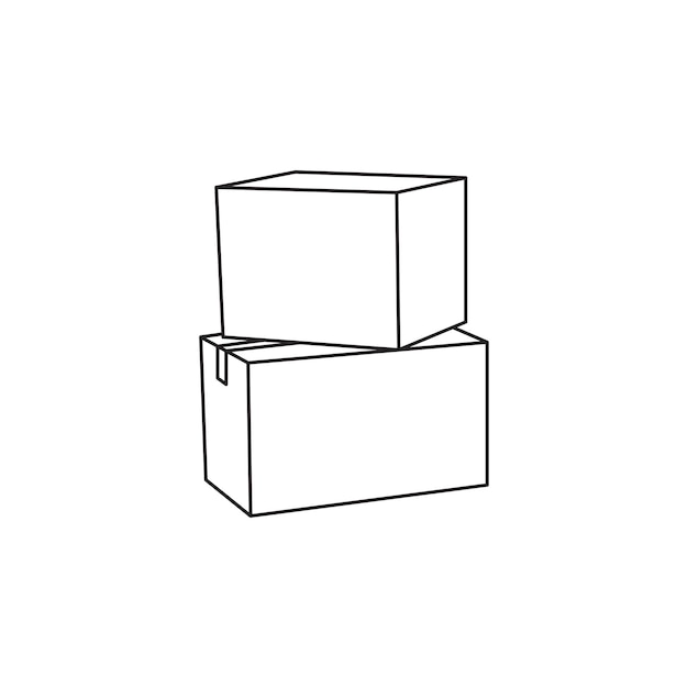 box illustration