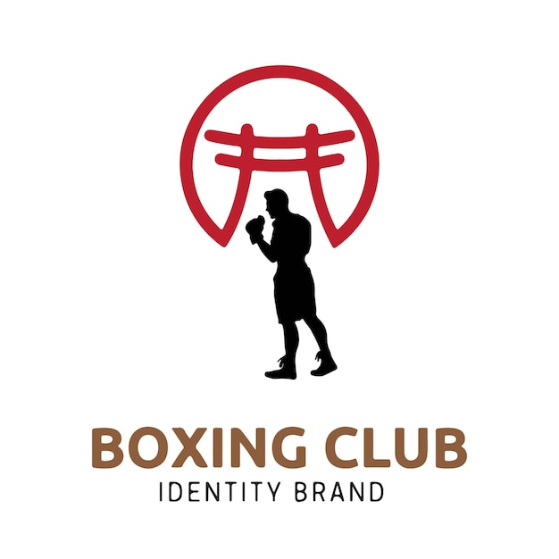 Boxing logo design vector file for graphic designer or web developer
