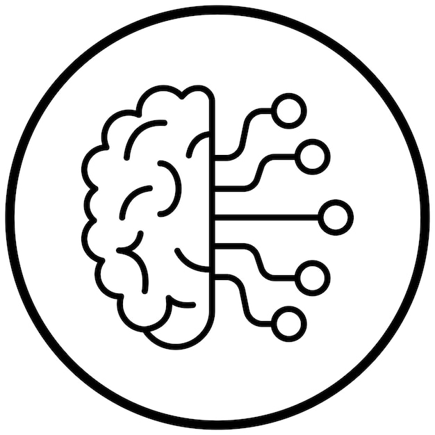 Brain Icon Style