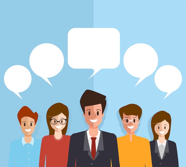 Brainstorming people character teamwork corporate.
