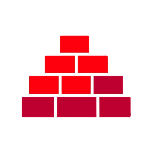 bricks steel equipment icon
