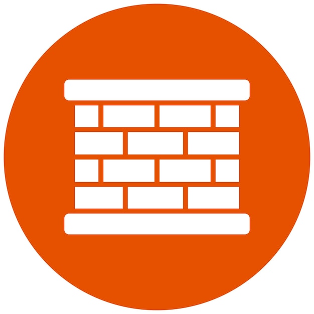 Bricks wall Vector Icon Design Illustration