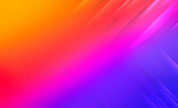 Bright and Colorful Gradient Vector Background