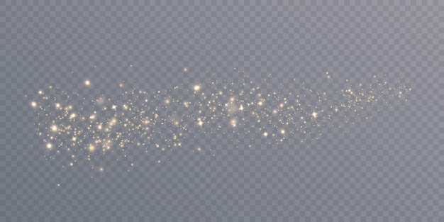 Bright Christmas glitter background Bokeh light effect from an explosion of flickering particles