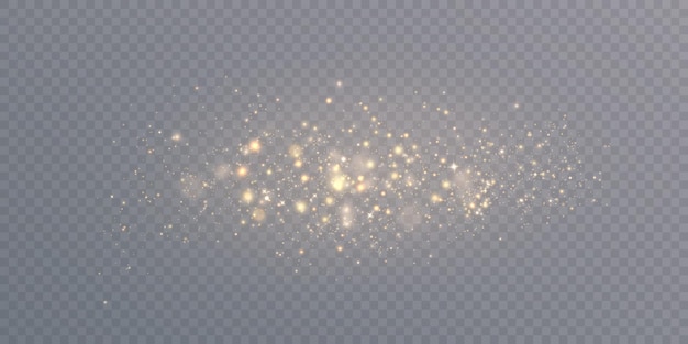 Bright Christmas glitter background design Bokeh light effect of an explosion of flickering