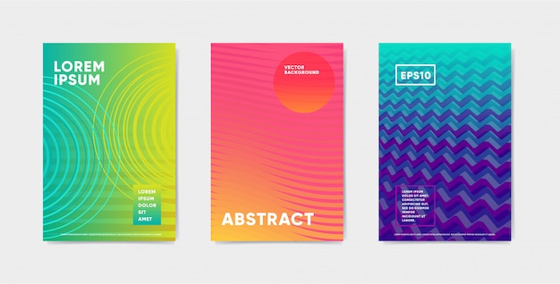 Bright color abstract pattern background