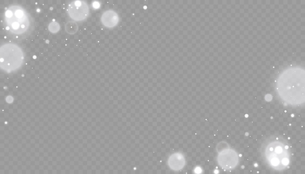 Bright glare effect isolated on transparent backgroundVector