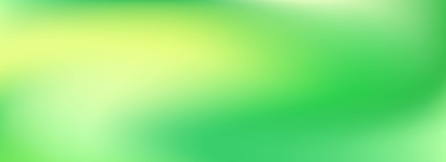 Bright green smooth gradient Springtime color blurred background Summer mood pastel blur gradient