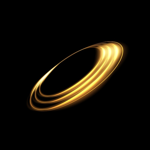 bright lines. swirl effect. circular movement of light energy. for design and advertising marketing.