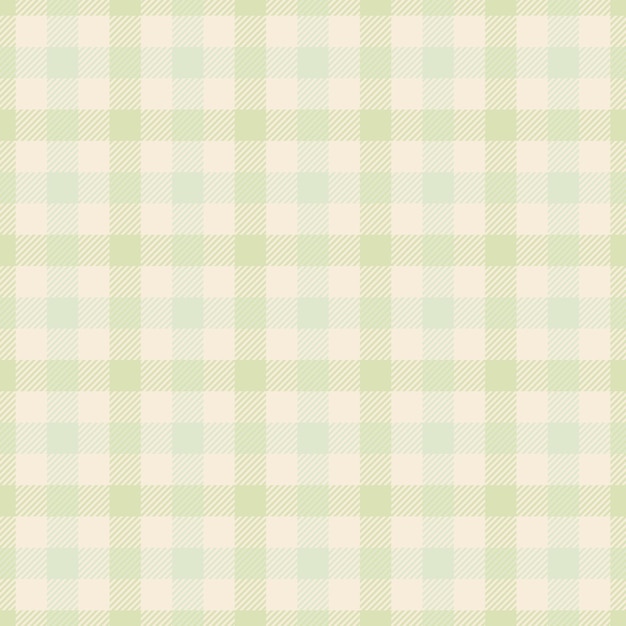 Bright tartan seamless plaid commerce pattern background check Vertical texture vector fabric textile in light and antique white colors