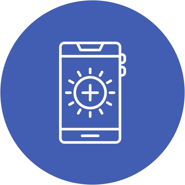 Brightness High Vector Illustration Style