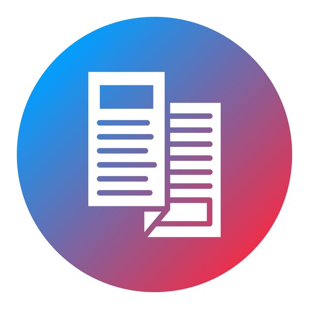 Brochure icon vector image Can be used for Award Events