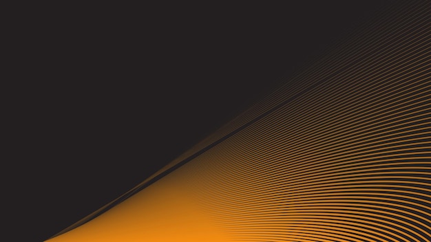 Brown abstract background with curve line vector image