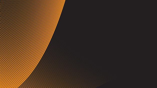 Brown abstract background with curve line vector image