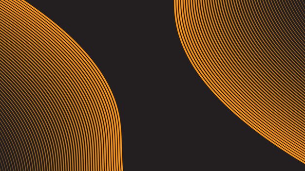 Brown abstract background with curve line vector image