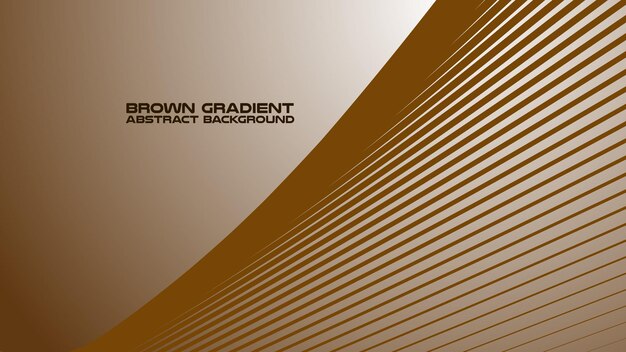 Brown gradient with curve line abstract background for backdrop or presentation