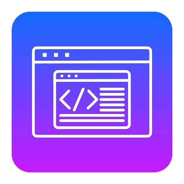 Browser Pop Up Vector Illustration
