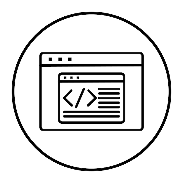 Browser Pop Up Vector Illustration