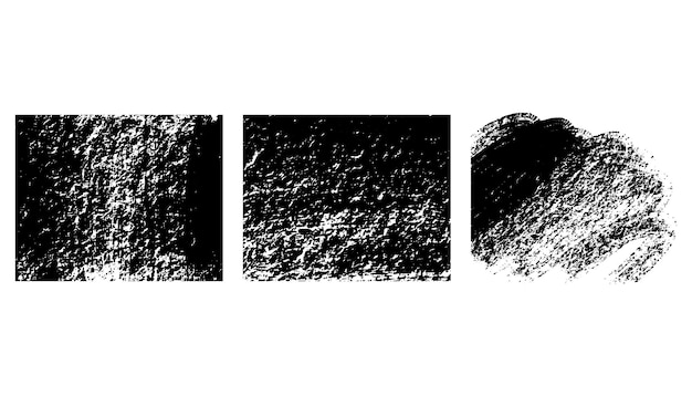 Brush strokes of rectangular shapes Grunge design elements Rectangular text boxes Dirty distressed texture banners Ink splashes Grungy painted objects