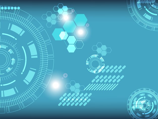 bstract infinity ray computerteknologi koncept baggrund