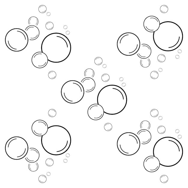 Bubble icon vector illustration design template