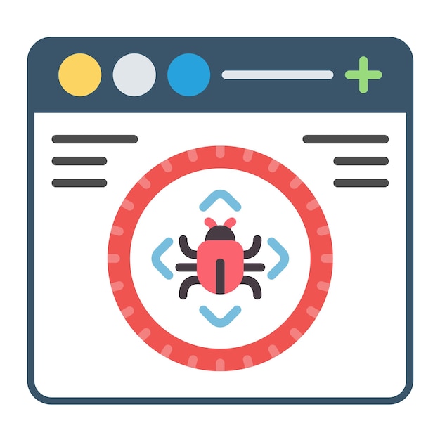 Bug Flad Illustration