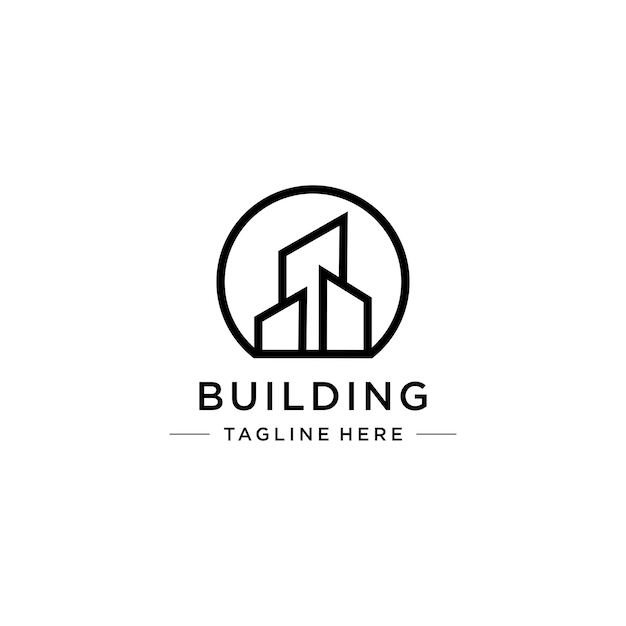 Building and architecture logo vector design