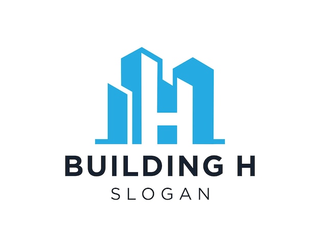 building logo design was created using the corel draw 2018 application with a white background