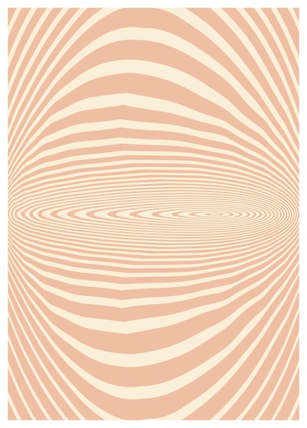 Bükülmüş bozulmuş vektör hareketli hippi arka planı Dalgalar girdaplı kıvrımlı desen Retro psychedelic stil
