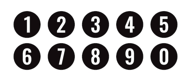 bullet point number