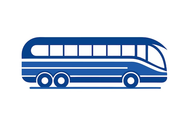 Bus logo design vectorTravel bus logo
