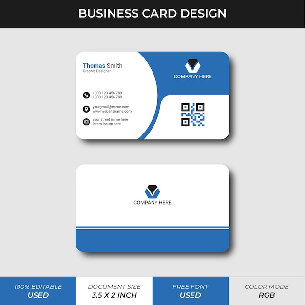 business card design