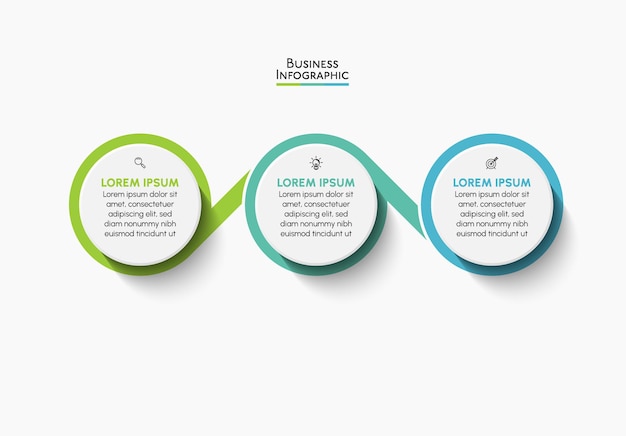 Business data visualization. timeline infographic icons designed for abstract background template