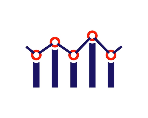 Business diagram symbol flat illustration
